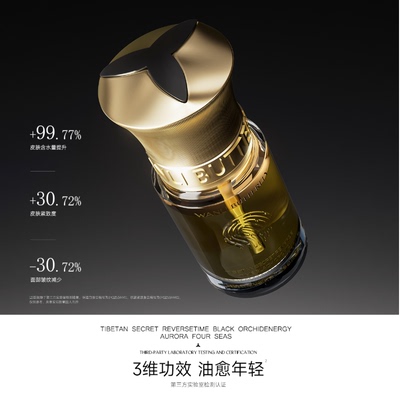 WANLI BUTTERFLY/蝶婉丽藏秘逆时黑兰能量极光四季油