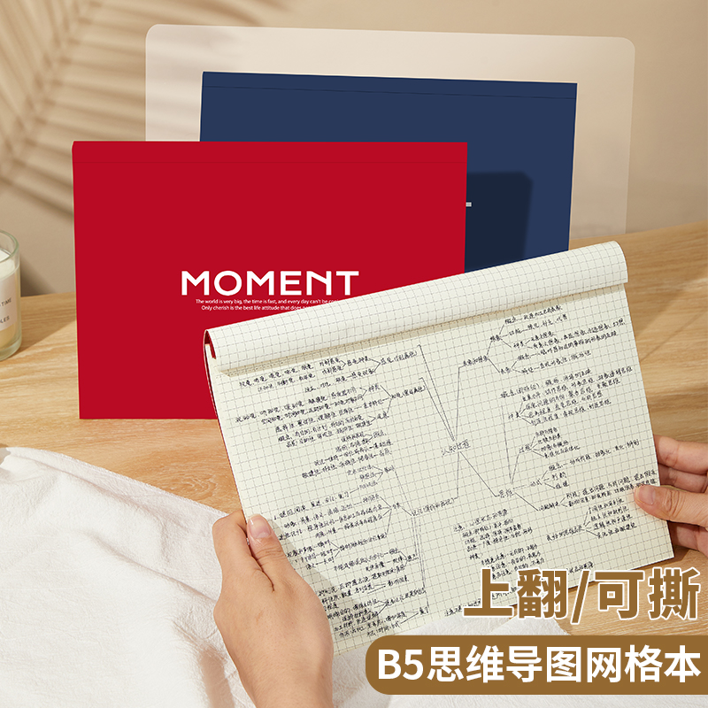 B5康奈尔可撕简思维导图笔记本