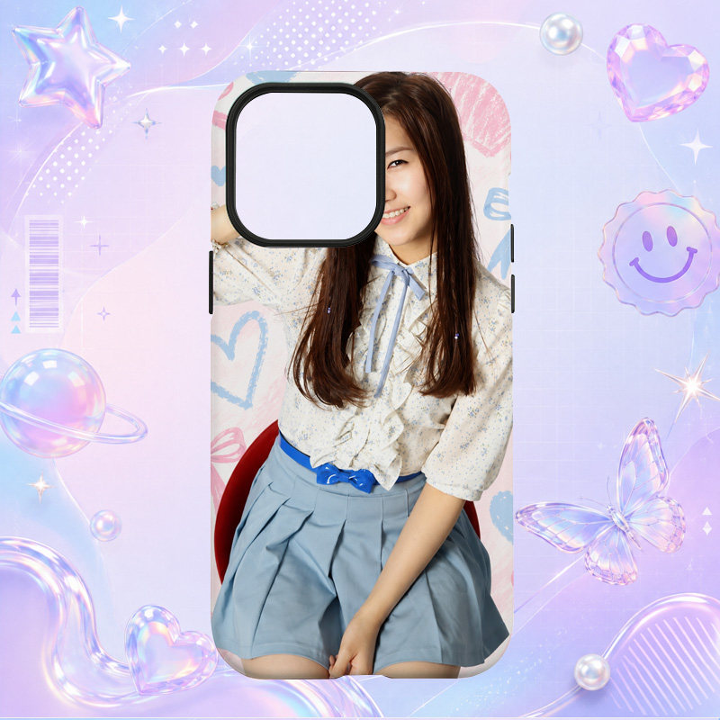 Yookyung蕾丝衬衫蓝色短裙青春写真适用于苹果三星华为小米手机壳防摔保护套镜头全包