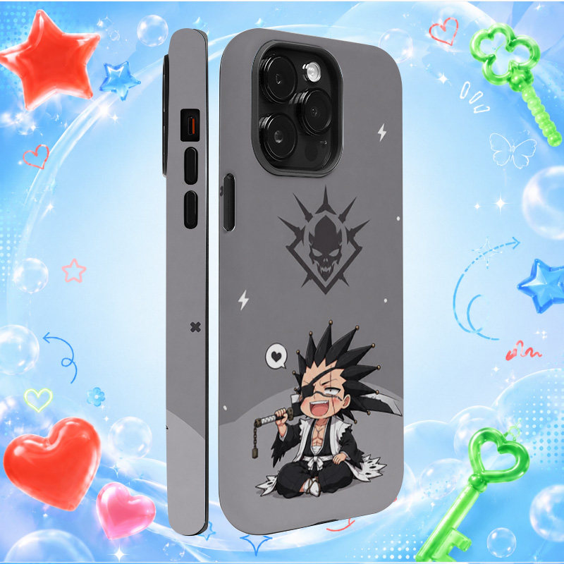 starKahi骷髅剑客潮流卡通苹果手机壳防摔时尚硅胶软壳iPhone手机壳小众创意潮牌情侣复古简约高级感超薄硬壳