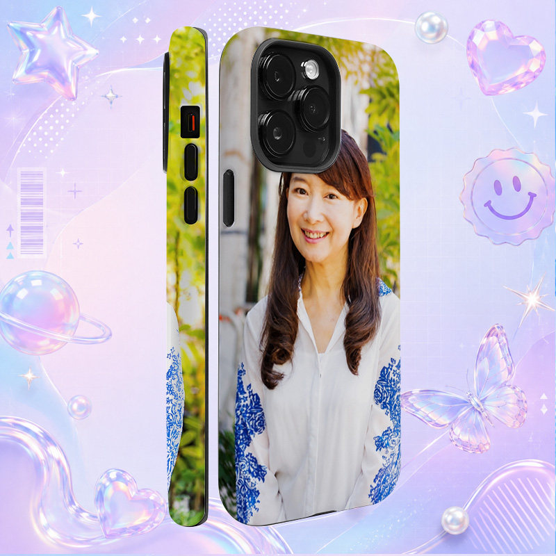 复古日本偶像真锅千惠美Chiemi Manabe白蓝上衣户外写真适用于苹果三星华为小米手机壳防摔保护套镜头全包