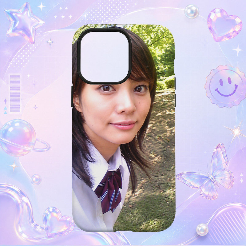复古日本偶像藤村美树Miki Fujimura户外校服自然自拍写真适用于苹果三星华为小米手机壳防摔保护套镜头全包