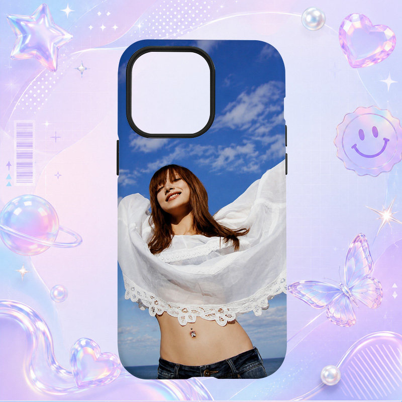 后藤真希蓝天白色短上衣夏日写真适用于苹果三星华为小米手机壳防摔保护套镜头全包
