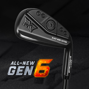 高容错远距离黑鹰限定款 PXG GEN6 男士 0311P 铁杆组 高尔夫球杆