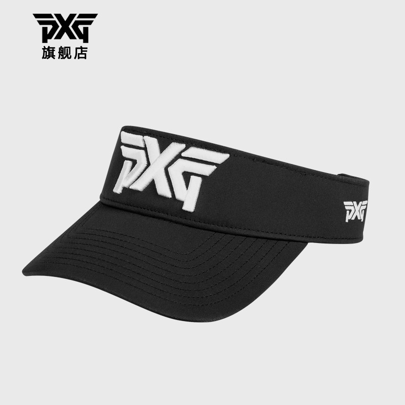 PXG高尔夫男士无顶帽黑白色图片