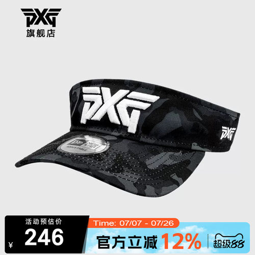 PXG高尔夫球帽无顶帽时尚百搭