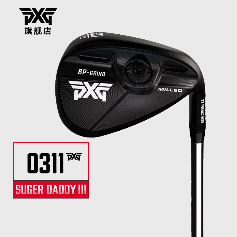 PXG 高尔夫球杆 男士挖起杆 SUGAR DADDY 3代黑色新款沙坑杆切杆 - 实物图