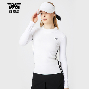 打底衫 T恤 夏李薄款 golf运动休闲POLO衫 高尔夫服装 PXG 女士长袖