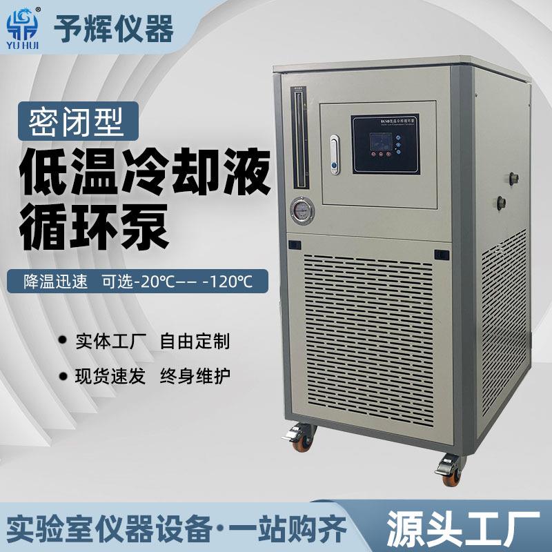 低温恒温冷却循环泵50L100L实验室密闭-30°-40°低温冷却循环泵