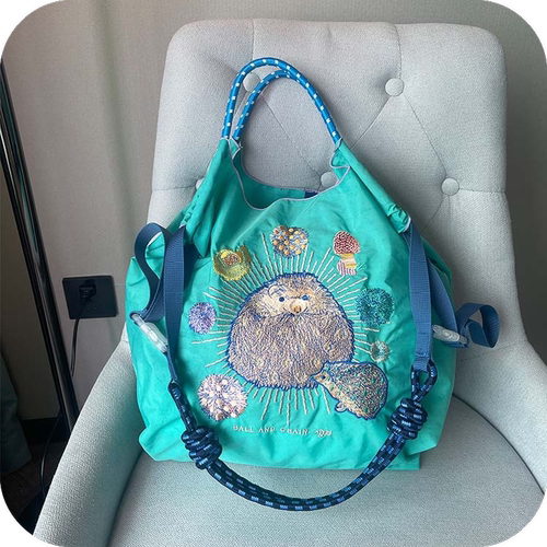 高圆圆同款帆布包【大号加肩带】