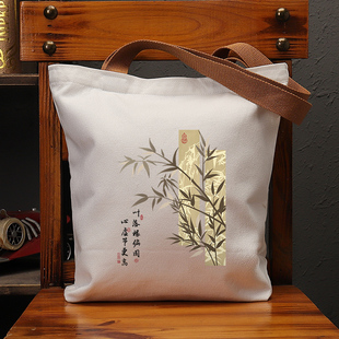 心虚节更高帆布袋女包手提袋环保购物大容量袋子学生上班通勤定制