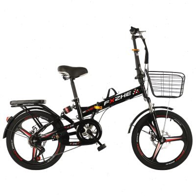 极速折叠自行车Z可放车后备箱女超轻便携L男上班变速成年大人青少