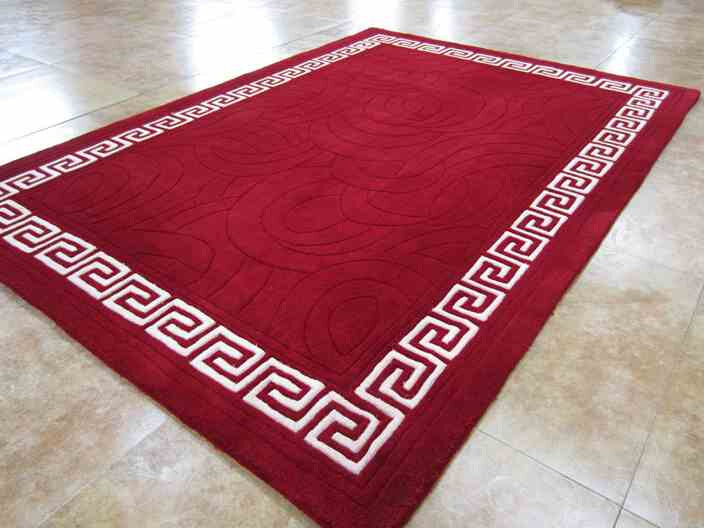 定制德阳民族风纯手工羊毛地毯中式加厚客w厅地毯卧室地毯工程满