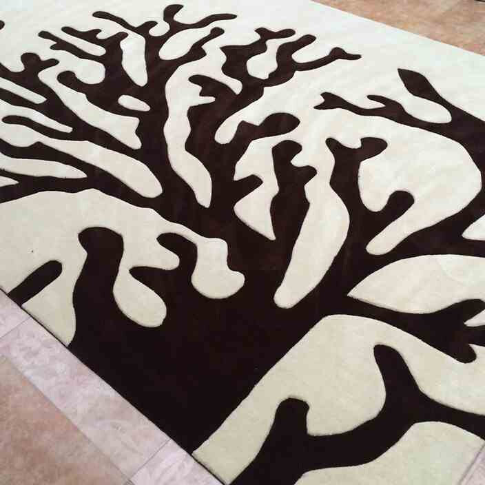 德阳民族风纯手工羊毛地毯中式加厚客w厅地毯卧室地毯工程满铺地