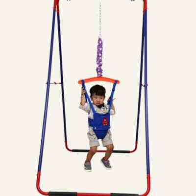儿童秋千室内户外家用吊椅婴j幼儿吊篮折叠支架13岁小孩宝荡秋千