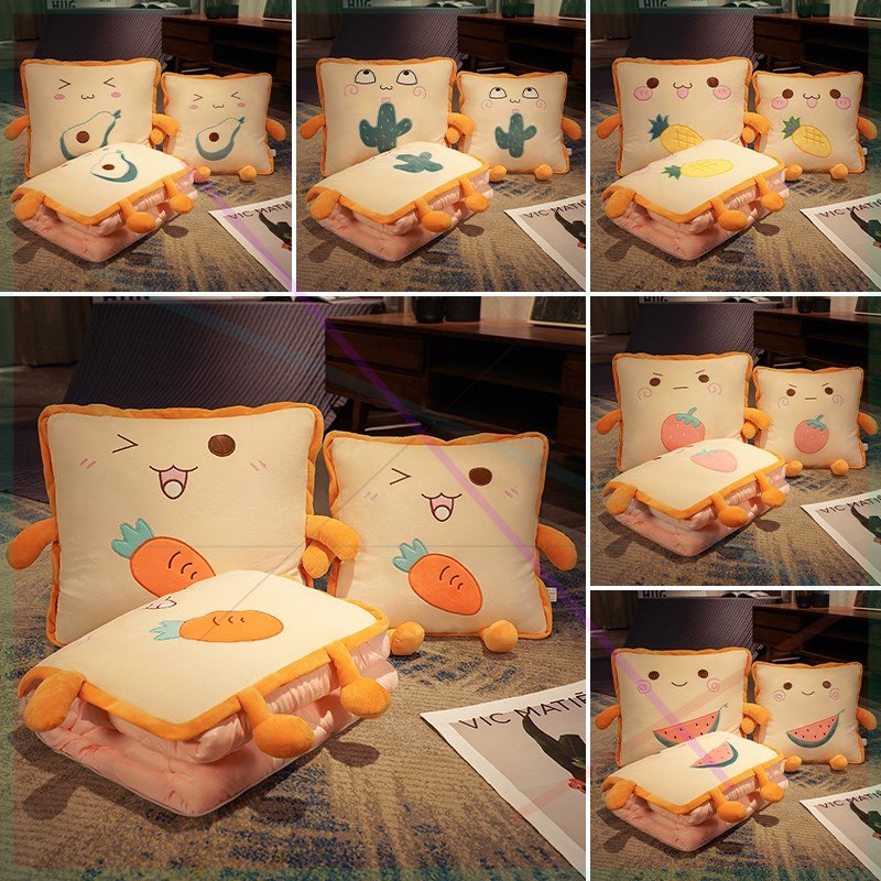 极速午睡抱枕被子两用办H公w室枕头折c叠毯子四季通用车载汽车内,居家布艺,抱枕被,淘宝优惠券,粉丝福利购,淘宝优惠卷