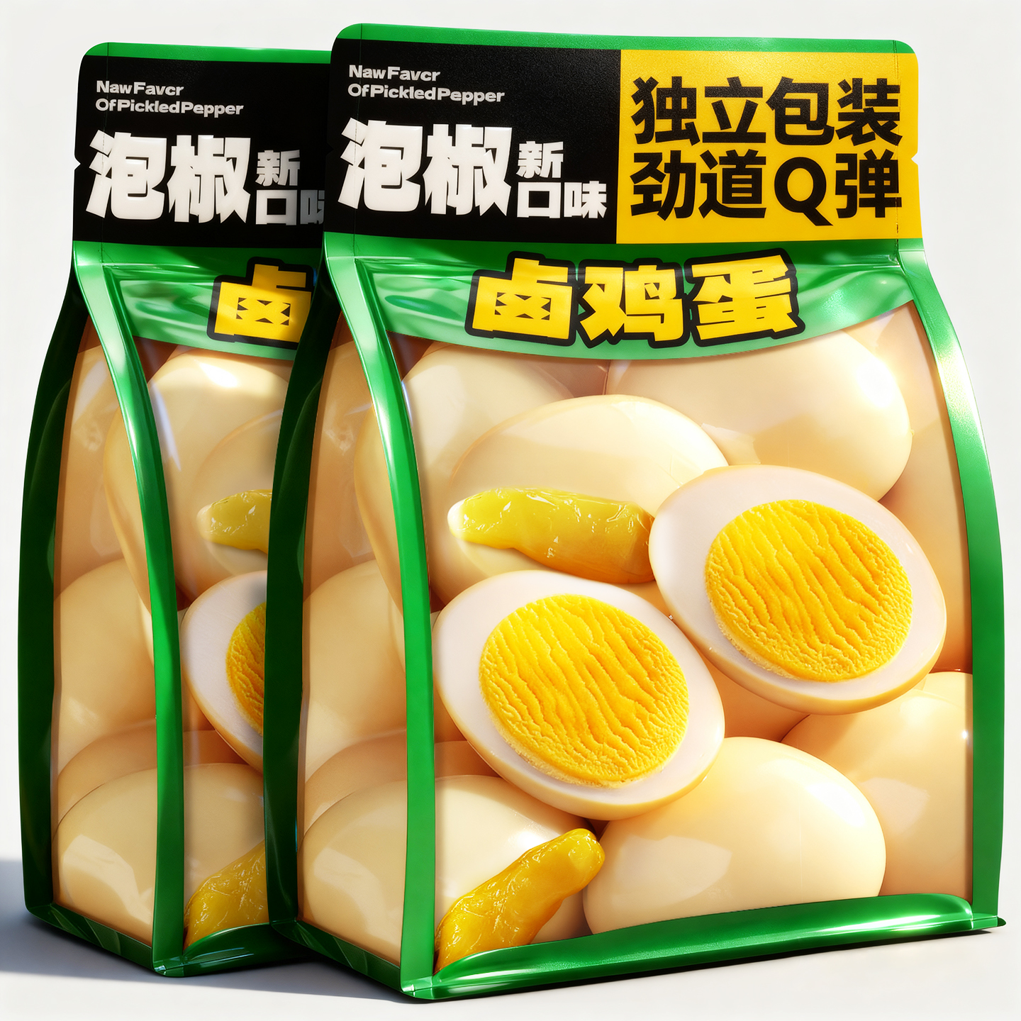 泡椒山椒卤鸡蛋即食正宗官方旗舰