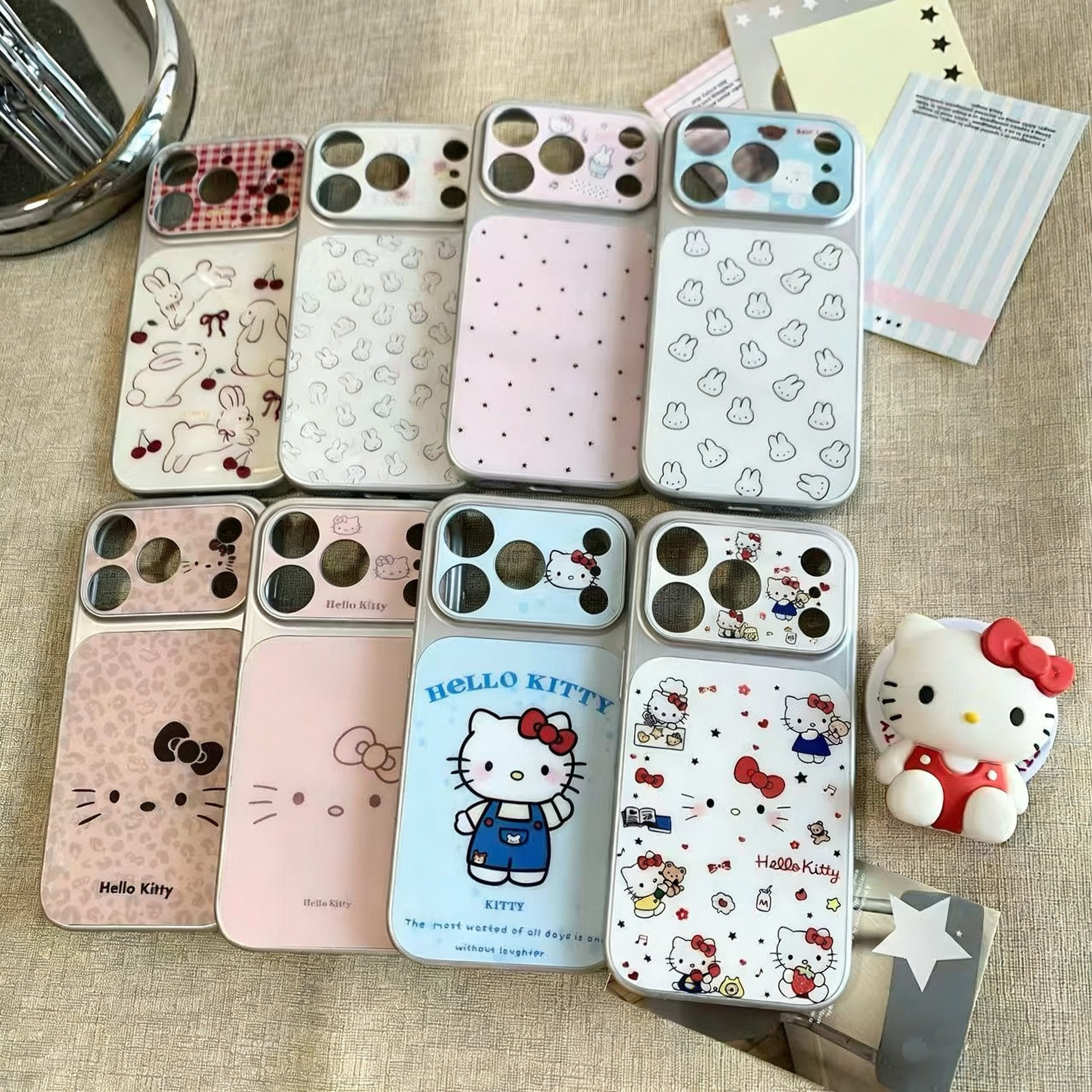 【AI拍照按键全包】星星ins风卡通可爱米菲kt猫适用iPhone17promax手机壳17苹果16防摔15新款14少女心13磁吸