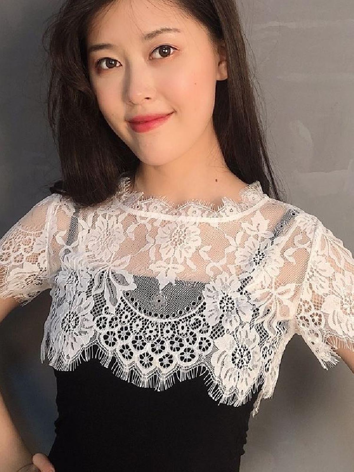 假领子女百搭假领多功能外搭配吊带裙打底衫夏季新款蕾丝网纱罩衫