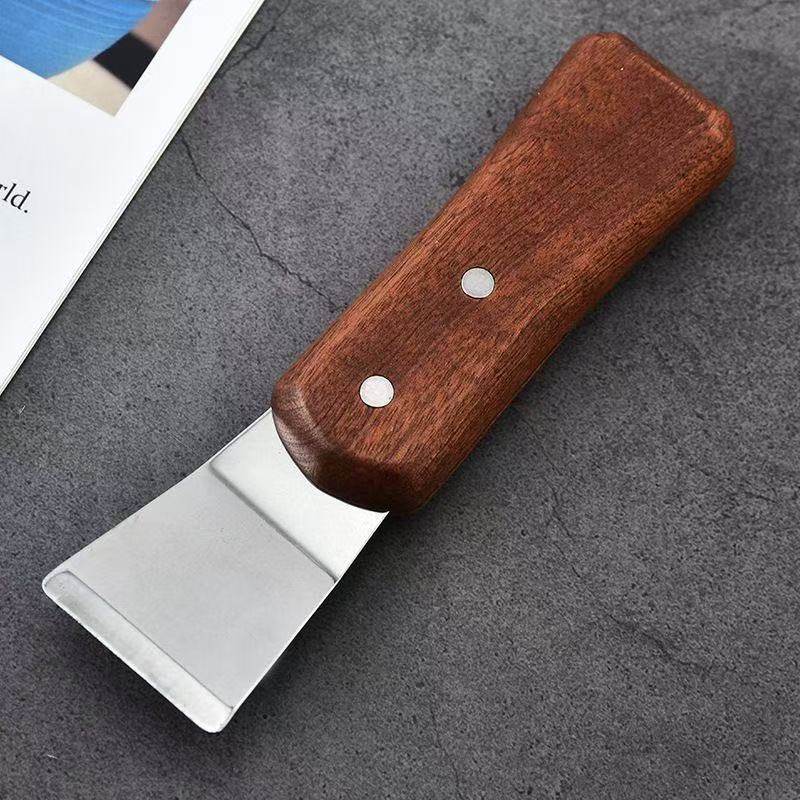 油烟机油垢铲重油污风轮不锈钢木柄铲刀涡壳加厚专用清洗工具神器