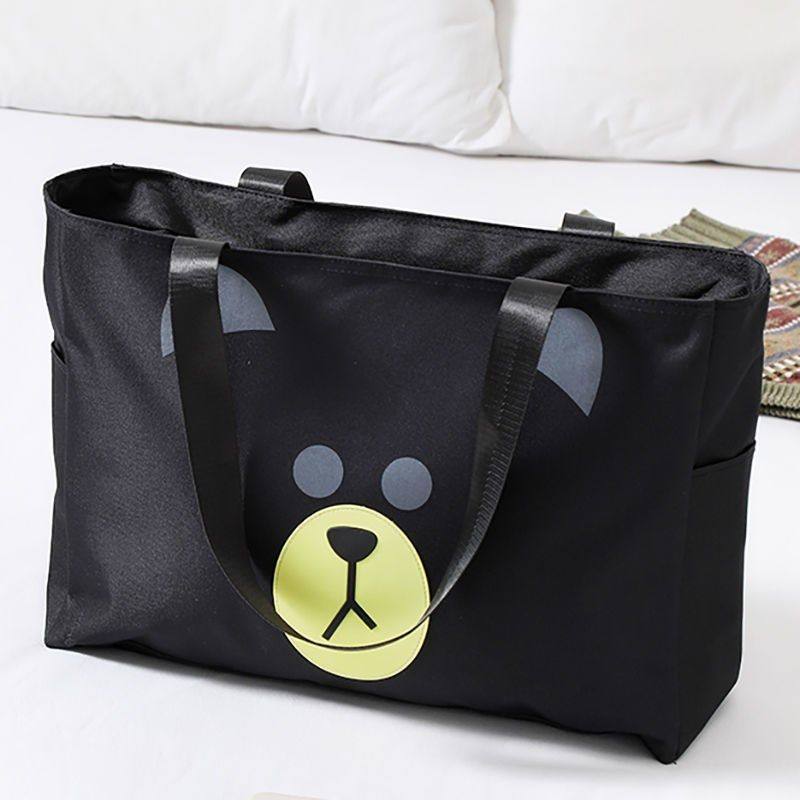 旅行包袋可爱轻便大容量女手提旅游包包帆布短途行李袋子便携学生