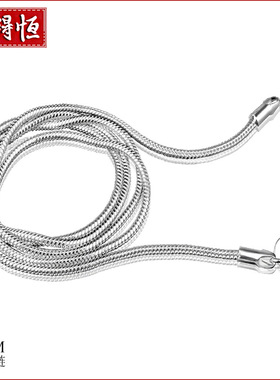 跨境热销2MM蛇骨链 ins风时尚蛇链欧美镀银锁骨链女一件代发