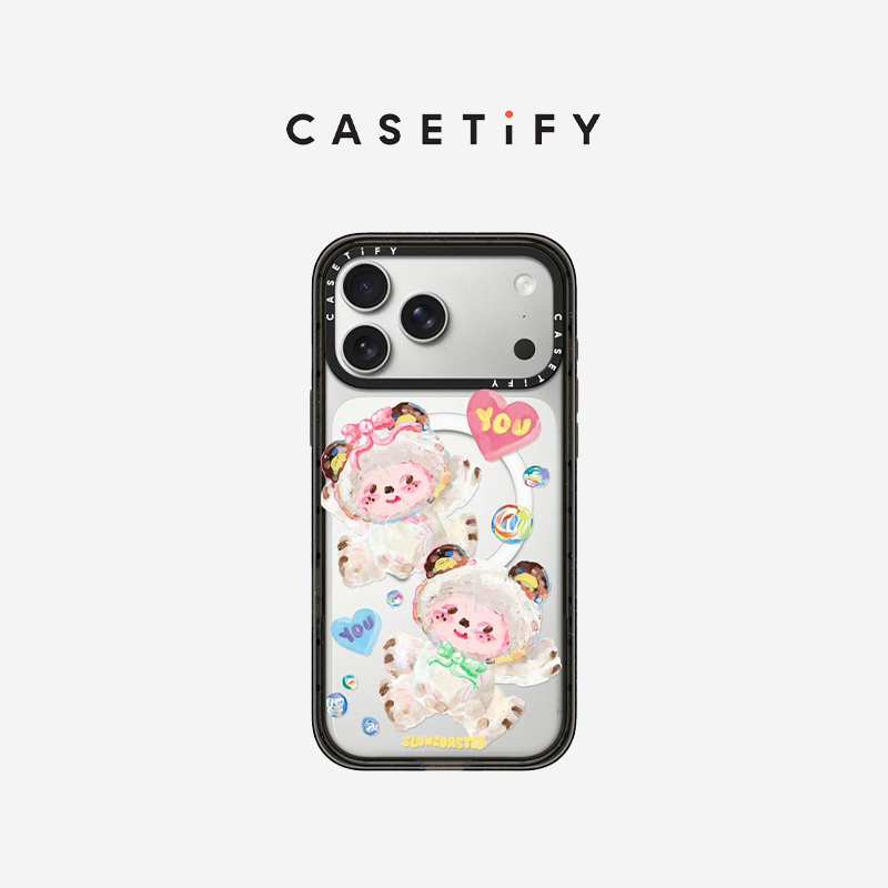 CASETiFY Slowcoaster系列 泡泡朋友 适用于苹果iPhone17ProMax/17Pro/16ProMax/16Pro手机壳