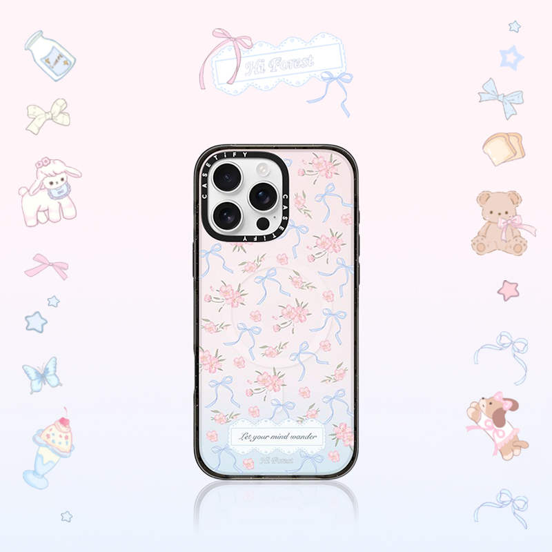 CASETiFY 森林早报系列 春日浪漫 适用于iPhone16ProMax/16Pro/15ProMax/15Pro手机壳