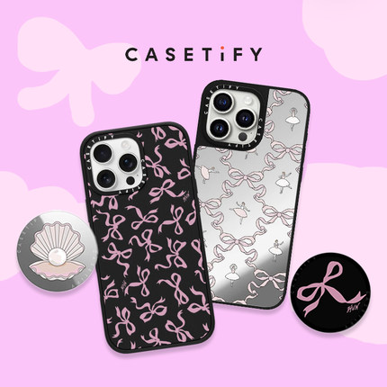 CASETiFY 复古少女梦境 适用于iPhone16ProMax/16Pro/15ProMax/14ProMax手机壳/手机磁吸支架