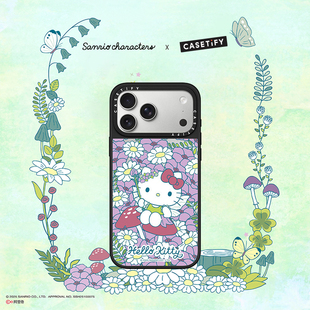 Sanrio Fairy x CASETiFY 三丽鸥绿野仙踪系列联名 花仙子凯蒂猫 适用于苹果iPhone17ProMax/17Pro手机壳