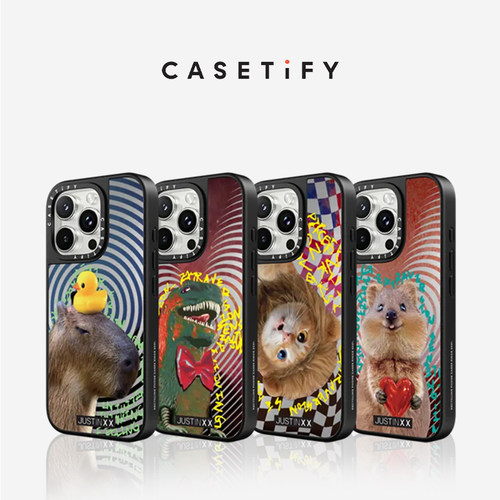JUST IN XX x CASETiFY联名 我是e人 「MBTISM」 适用于iPhone16ProMax/16Pro/15ProMax//14ProMax手机壳