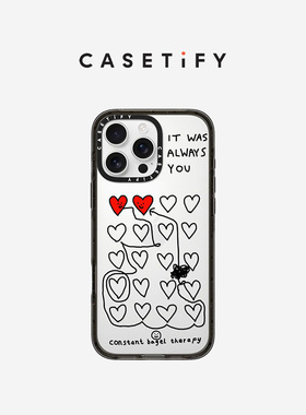 CASETiFY Constant Bagel Therapy 一直是你 适用于苹果iPhone16ProMax/16Pro/15ProMax/15Pro手机壳