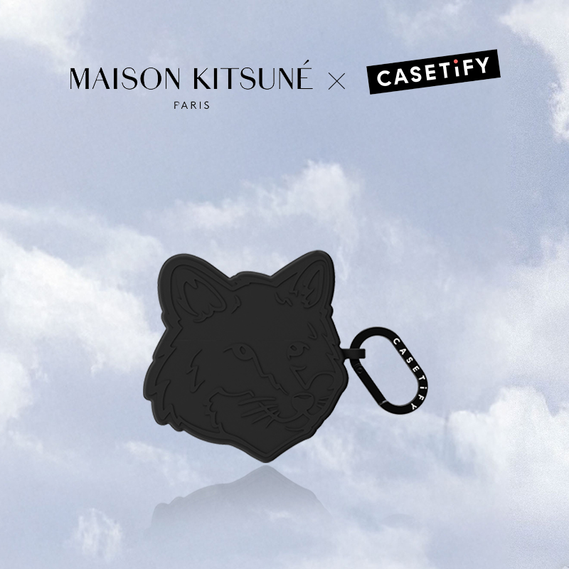 Maison Kitsuné x CASETiFY联名 小狐狸珍藏版耳机保护壳 适用于AirPods Pro 2代耳机保护壳