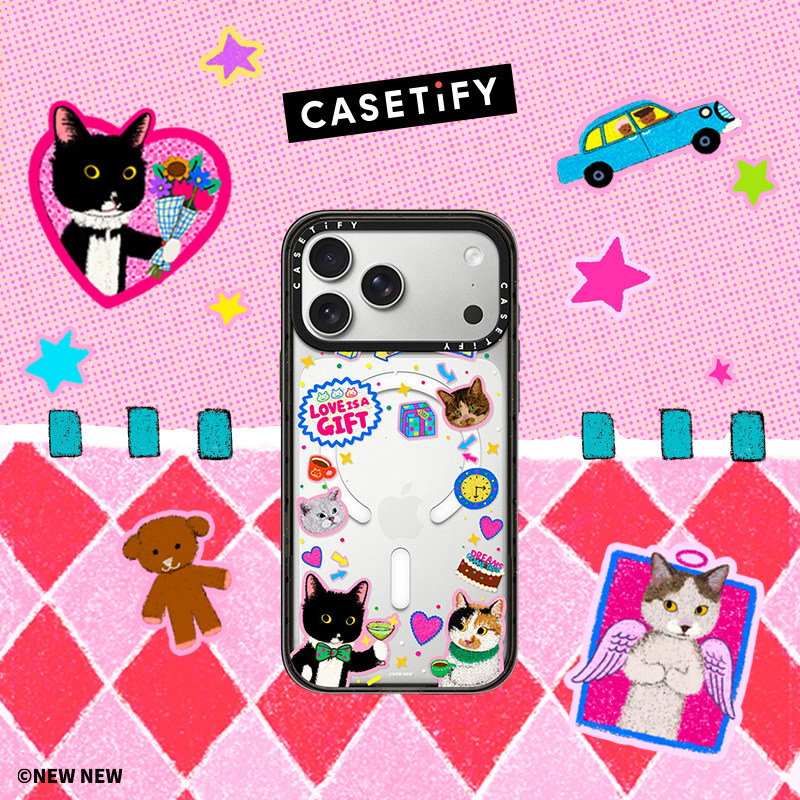 CASETiFY Lin系列 爱是最好的礼物 适用于苹果iPhone18ProMax/18Pro/17ProMax/17Pro/16ProMax手机壳图片