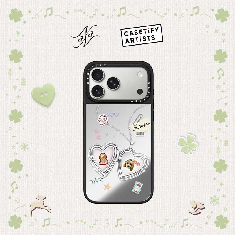 CASETiFY 娜娜的记忆盒子 坠可爱的它 适用于苹果iPhone17ProMax/17Pro/16ProMax/16Pro镜面手机壳