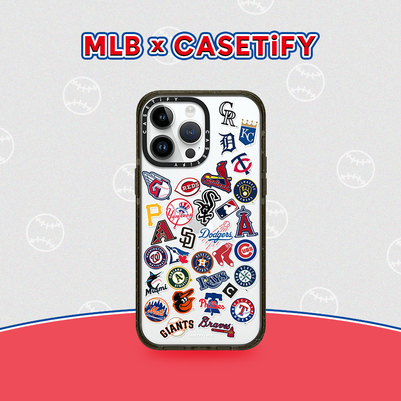 MLB联名贴纸防摔手机壳
