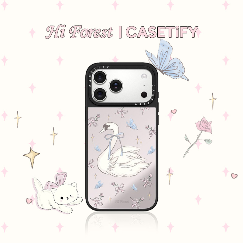 CASETiFY 森林早报系列 天鹅舞 适用于苹果iPhone17ProMax/17Pro/Air/16ProMax/16Pro/15ProMax手机壳