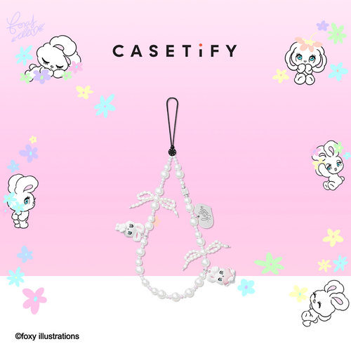 CASETiFY foxy系列 illustrations 手机挂链 适用于iPhone全系列 手机配件挂绳手机链