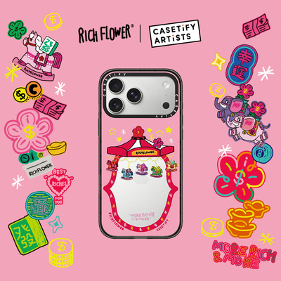 CASETiFY RICH FLOWER 有钱花系列 马上幸运 适用于苹果iPhone17ProMax/17Pro/Air/16ProMax/16Pro手机壳