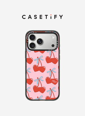 CASETiFY Sofe Store系列 嘟嘟樱桃粉 适用于苹果iPhone17ProMax/17Pro/Air/16ProMax/16Pro手机壳