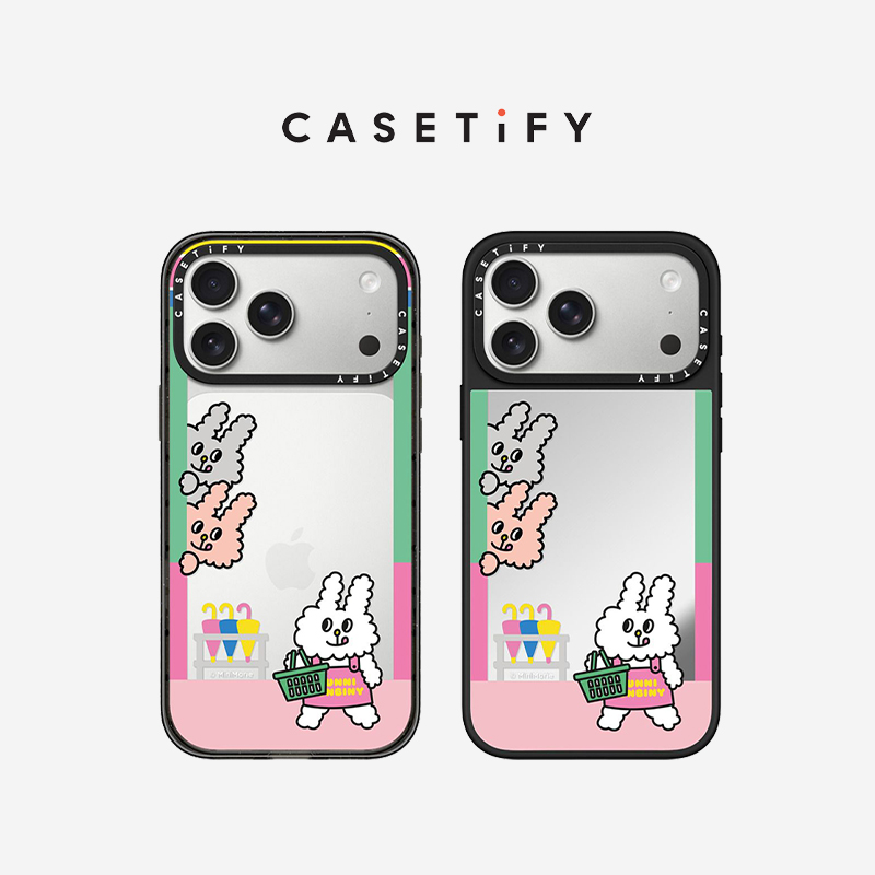 CASETiFY Bunni Konbiny系列 小兔子商店 适用于苹果iPhone17ProMax/17Pro/Air/16ProMax/16Pro镜面手机壳