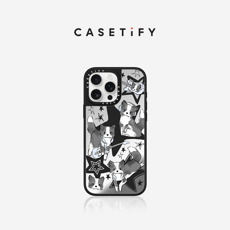 CASETiFY 吉他小狗 适用于iPhone16ProMax/16Pro/15ProMax/14ProMax手机壳