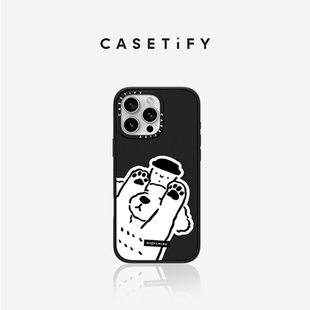 16Pro CASETiFY 適用于iPhone16ProMax 15ProMax 小狗愛(ài)咖啡 14ProMax手機(jī)殼