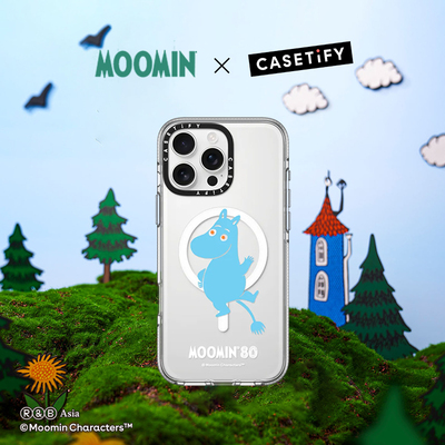 Moomin x CASETiFY 联名 姆明爱心 适用于iPhone16ProMax/16Pro/15ProMax手机壳
