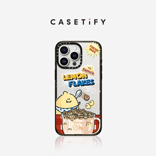 柠檬谷物适用iPhone15 CASETiFY艺术家联名 Max防摔手机壳 Plus Pro