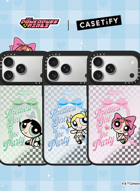 The Powerpuff Girls x CASETiFY 飞天小女警联名 人物 适用于苹果iPhone17ProMax/17Pro/16ProMax镜面手机壳
