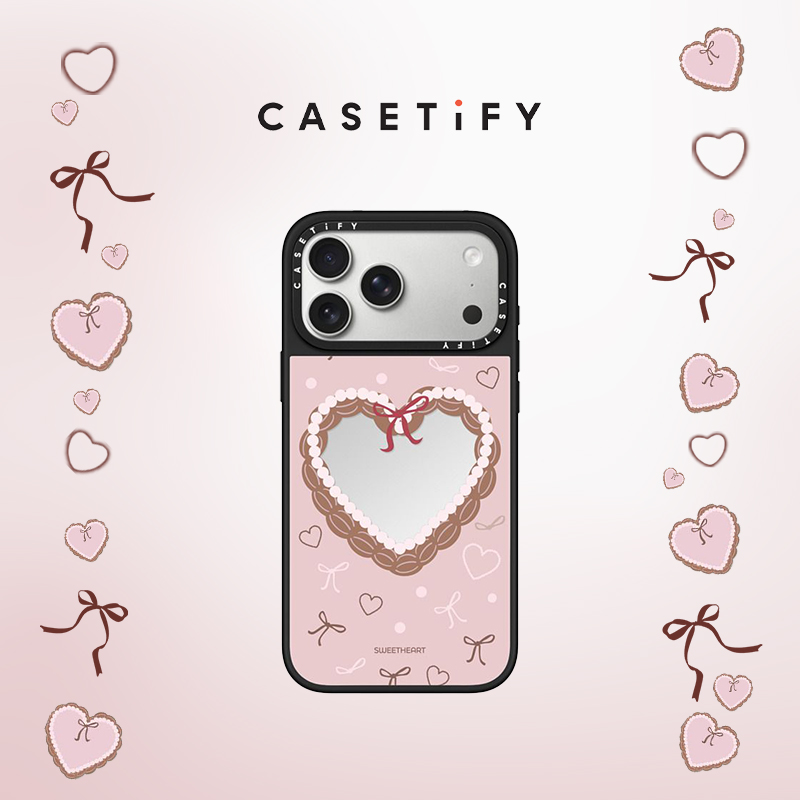 CASETiFY 甜心丝带 适用于iPhone17ProMax/17Pro/Airi/Phone16ProMax/16Pro/iPhone15ProMax镜面手机壳