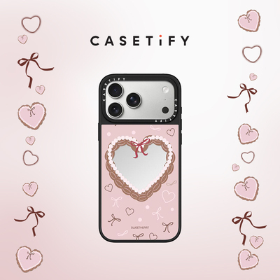 CASETiFY 甜心丝带 适用于iPhone17ProMax/17Pro/Airi/Phone16ProMax/16Pro/iPhone15ProMax镜面手机壳