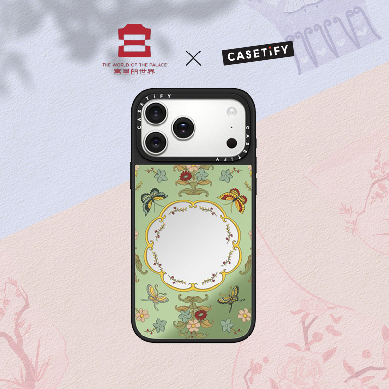 宫里的世界福蝶欢聚镜面手机壳