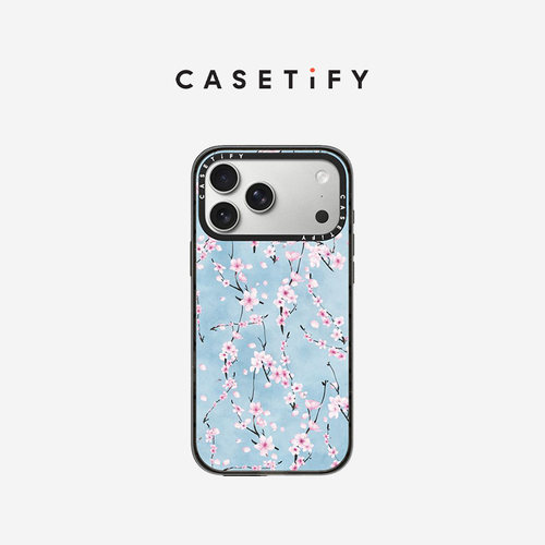 CASETiFY Spring in Bloom系列 粉樱满枝 适用于苹果iPhone17ProMax/17Pro/16ProMax/16Pro手机壳